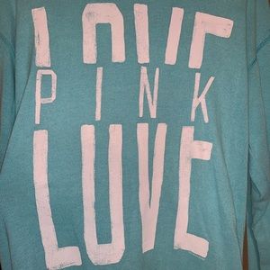 Turquoise/Light Blue VS PINK Sweater